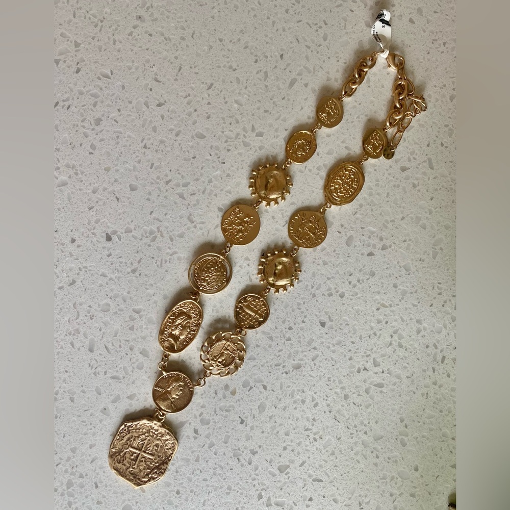 Statement Coin Necklace